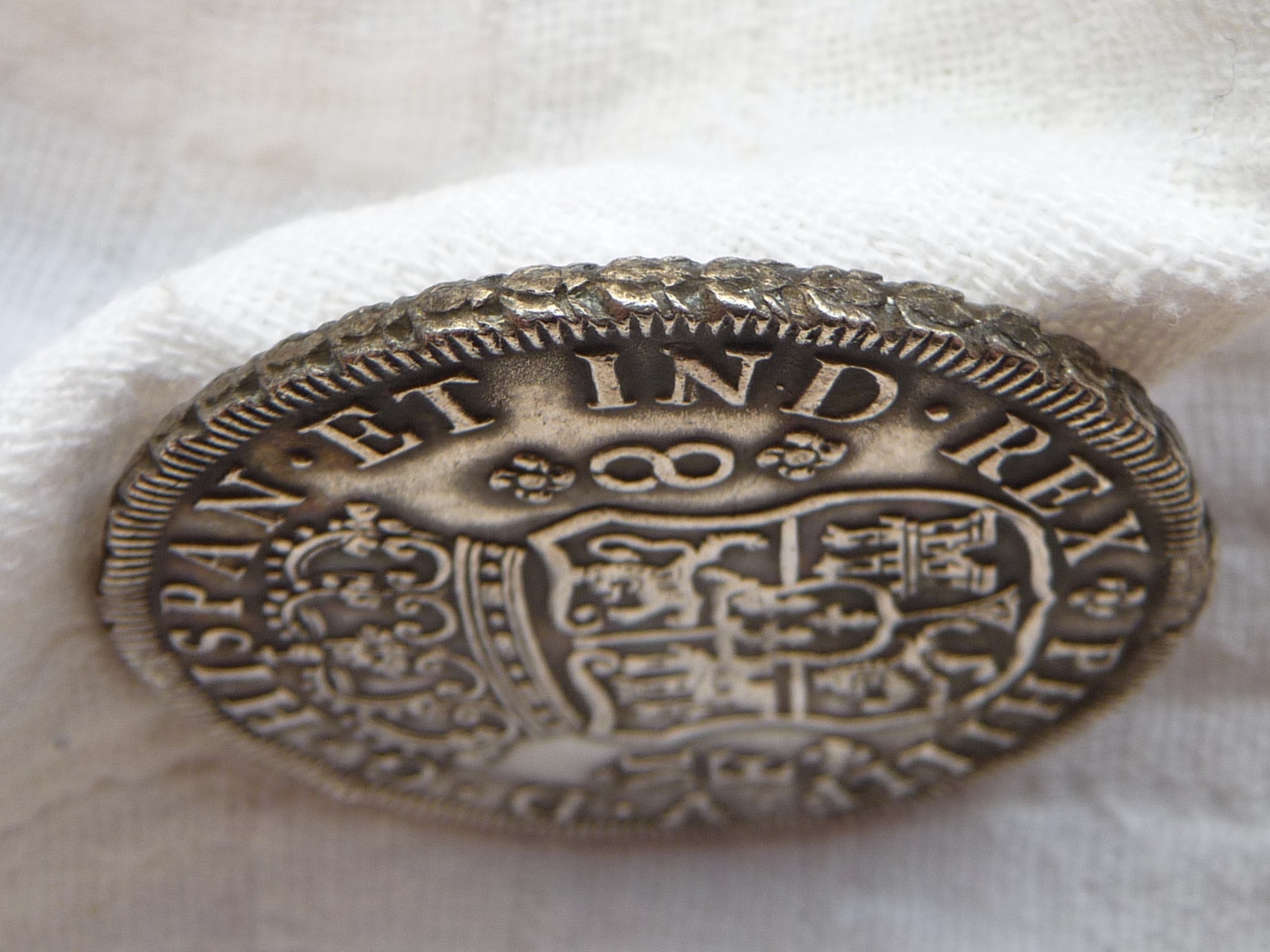 8-Reales---Mexico-1735---From-The-Rooswijk-Shipwreck