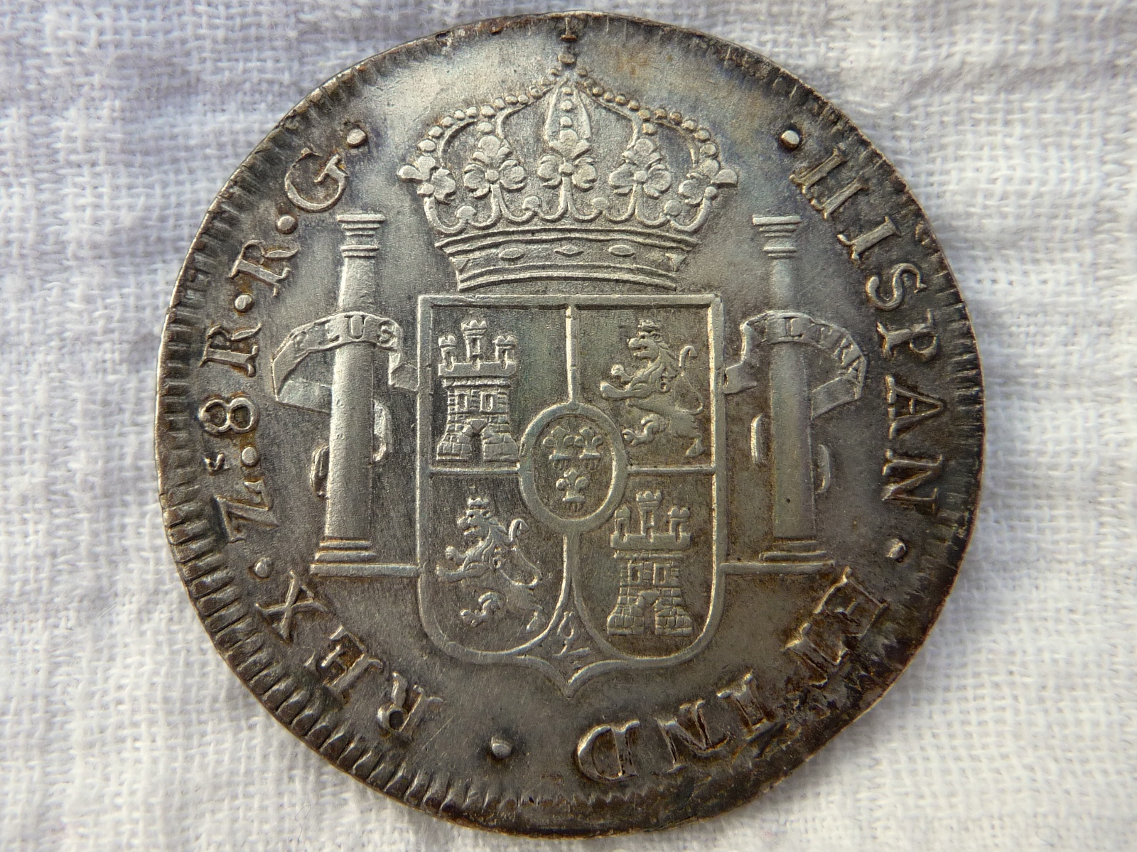 Ferdinand-VII-8-Reales---1821---Zacatecas.-Or-...-?